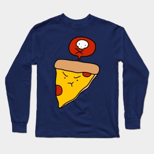 Angry Death Pizza Long Sleeve T-Shirt